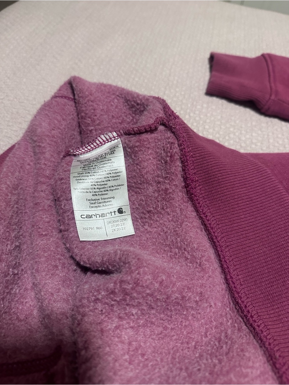 Carhartt Women’s  Pullover Hoodie - Picture 5 of 10